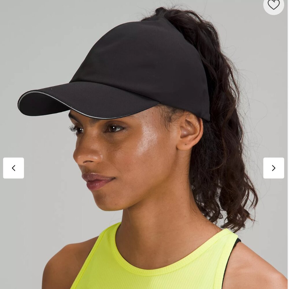 Lululemon fast and free pony tail running hat